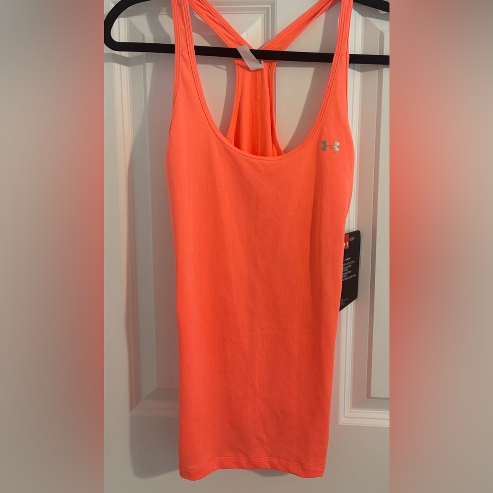 NWTO! Under Armour Women's Bright Orange Tank Top